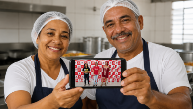 merendeira e merendeiro